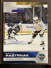 2019-20 Topps Now NHL Sticker #ASG-2 David Pastrnak Boston Bruins