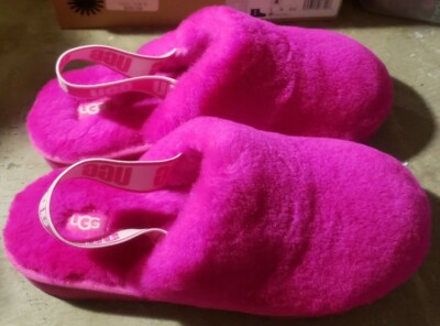 UGG Fluff Yeah Clog Big Kids Slippers in Rock Rose 1123633K-RCR