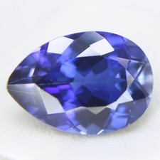 8.70 Ct Pear Cut Loose Gemstones Natural Sapphire Blue