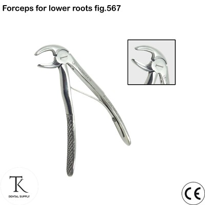 Dental Instruments Surgical Childrens Tooth Extraction Forceps Lower ...