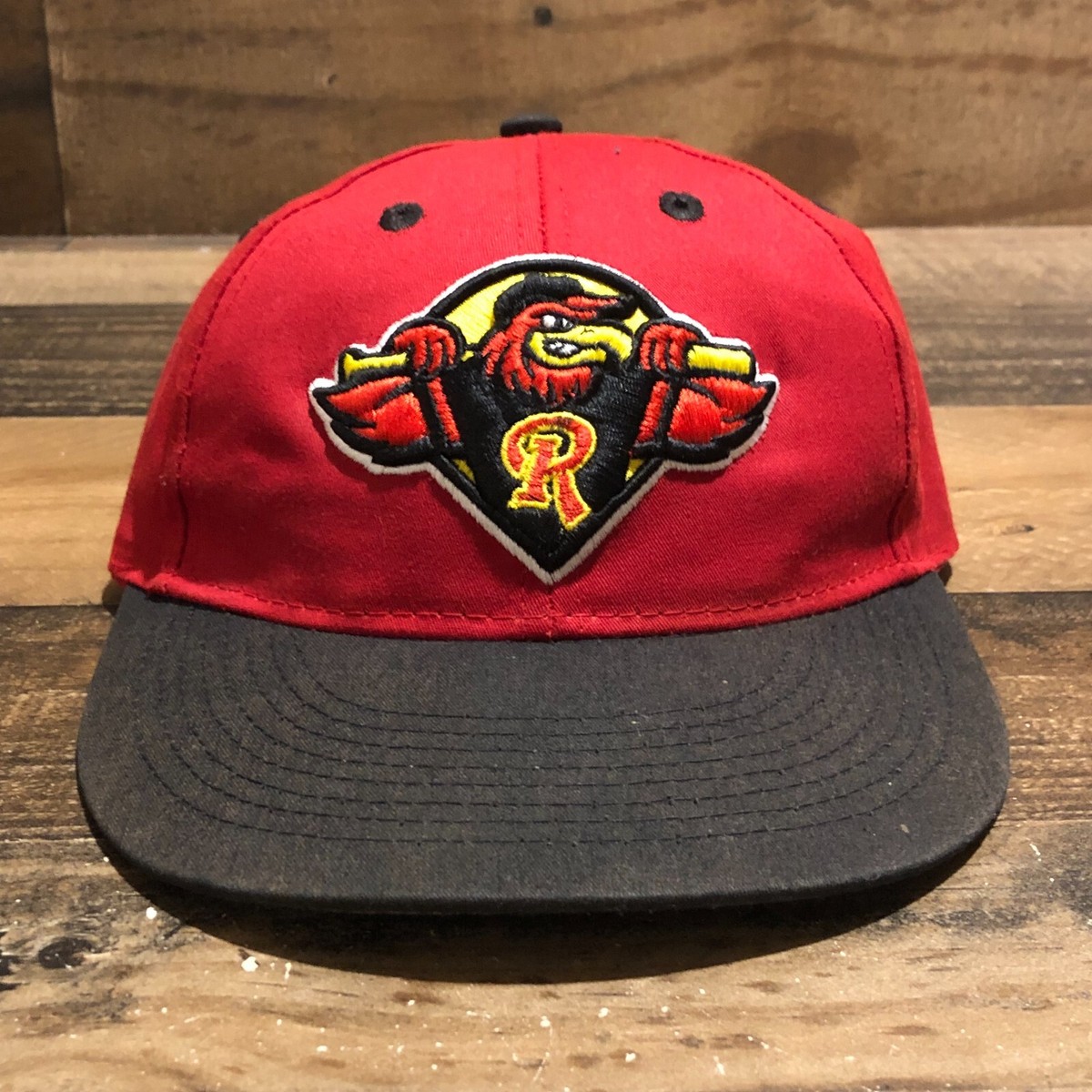Rochester Red Wings Hat Strapback Cap Kids Red Black MiLB AAA - Main Image