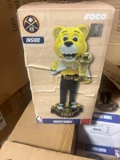 Rocky The Mountain Lion Denver Nuggets 2023 NBA Champions Bobblehead NBA NEW