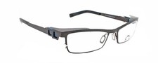 New Authentic Eye'DC V846 010 90s France Vintage Matte Dark Brown Eyeglasses NOS