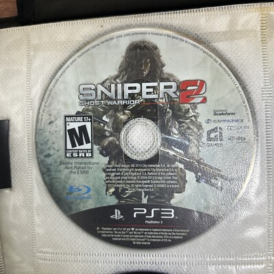 Sniper Ghost Warrior 2 PS3 Sony PlayStation 3 Disc Only