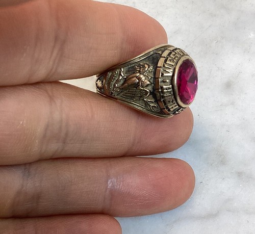 Vintage 10K Gold Westwood New Jersey High School Klasse Ring Größe 6 1979 - Bild 8 von 18