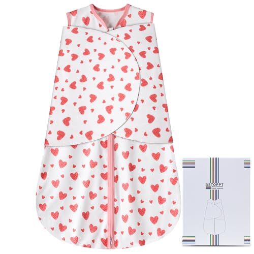 Newborn Sleep Sack Baby Swaddle,3Way Adjustable Wearable 03 Months