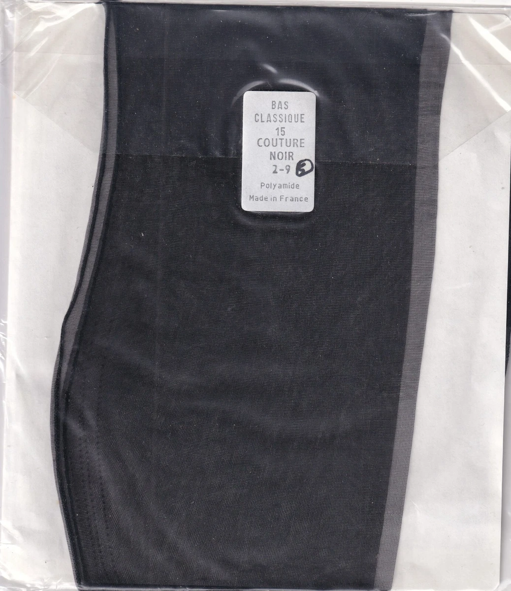 Collant GERBE FEERIE 15 Deniers Noir Taille 4 – Neuf Avec étiquettes – Bas Femme