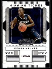2020 Panini Contenders Draft Picks Kemba Walker Winning Ticket RC #14 Huskies