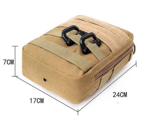Molle First Aid Kit Tactical Medical Pouch Outdoor EMT Emergency Survival Bag - Picture 5 of 29