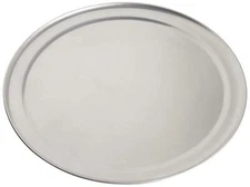 TP12 TP Series 18-Gauge Aluminum Standard Weight Wide Rim Pizza Pan, 12-Inch