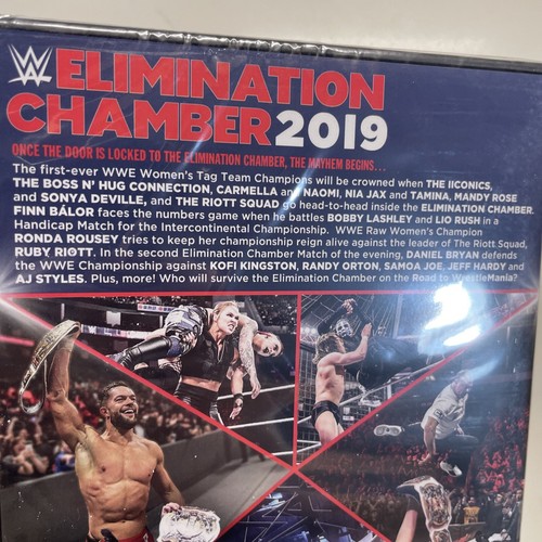 WWE Wrestling DVD - Elimination Chamber 2019 - NEW - Bryan Kofi Orton Joe - Picture 3 of 4