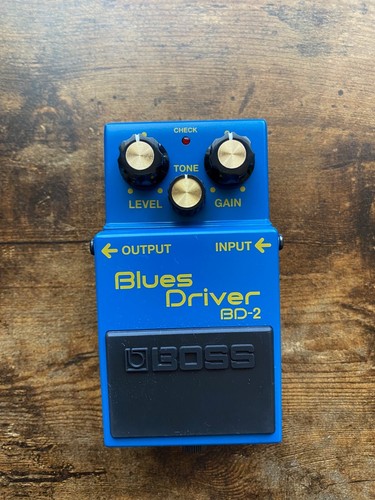 Boss BD-2 Blues Driver Overdrive Guitar Effects Pedal Works Tested
