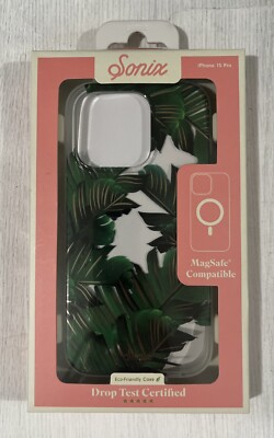 Sonix Apple iPhone 15 Pro Protective Case MagSafe Compatible - Bahama Leaves