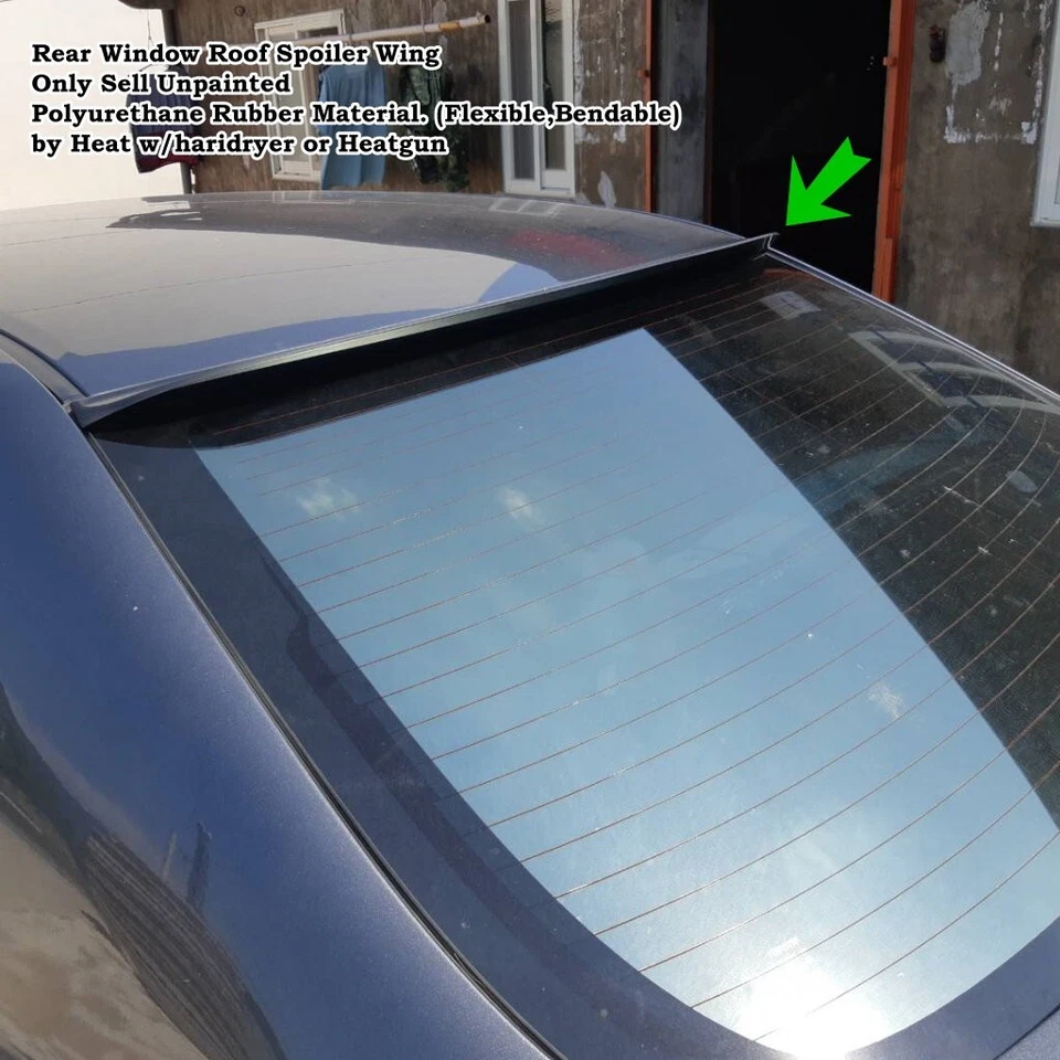 Alerón labio techo ventana trasera 284RS para Audi A8 L2 D4 2010~2015 sedán 4H Foto 4 de 4