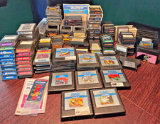 Lot of 125 Vintage Games AS-IS Untested - Atari, Intellivision, Commodore, etc