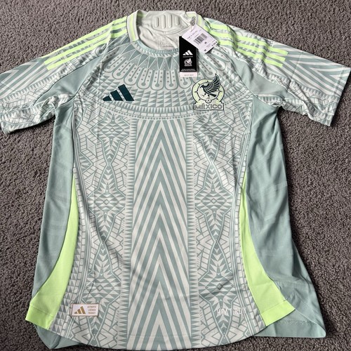 Adidas MEXICO 2024 AWAY Soccer AUTHENTIC JERSEY IP6385 Football Men Sz M NWT - Picture 2 of 13