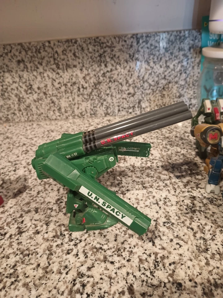 Matchbox Takatoku Macross Robotech Destroid Monster Cannon MAC II 1985 Foto 2 de 4
