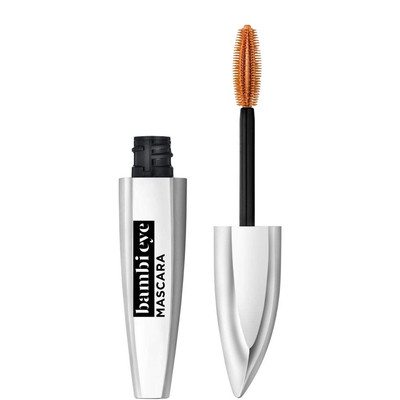 Bambi Eye Washable Mascara Black Brown Instant Volume and Curl 0.28 Fl Oz