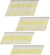 HW HAMWOO Framing Nails,21°Round Head Nail Pack,1200-Pack (2"-... 