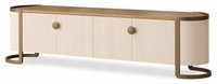 Beiger Fernsehschrank Tv-Kommode Aus Holz Stilvolle Tv-Konsole WohnzimmermöBel