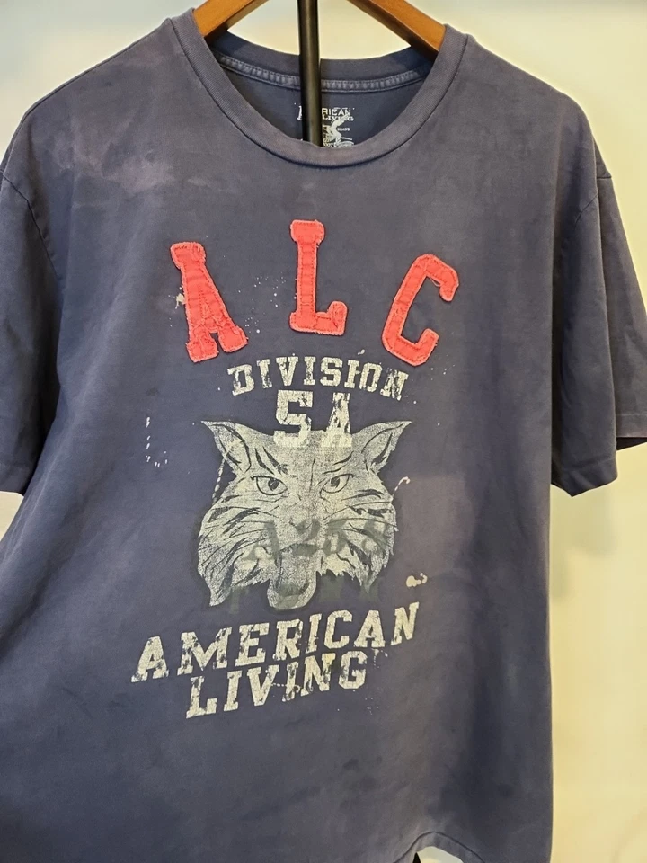 Винтажная мужская рубашка American Living Single Stich 2007 XL с короткими рукавами - Изображение 2 из 4