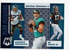GARDNER MINSHEW DJ CHARK LEONARD FOURNETTE 2020 Panini Mosaic Flea Flicker #FF10