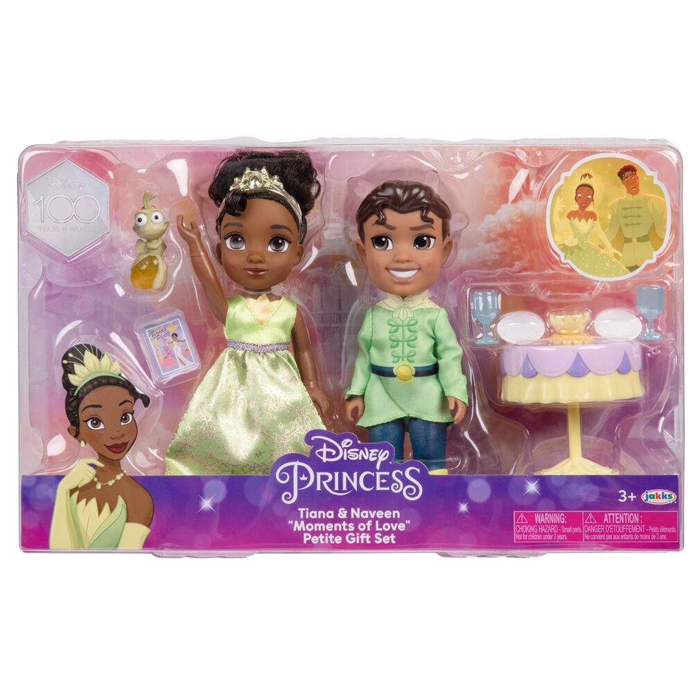 JAKKS Pacific Disney Princess and the Frog Princess Tiana & Naveen Doll Playset