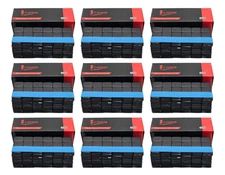 9 BOX 1620 pcs 1/2oz 0.50oz Black Coated Adhesive Stick on balance Wheel Weights