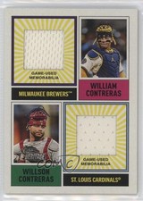 2025 Heritage Dual Player MLB Collection Relics William Contreras Willson tw0