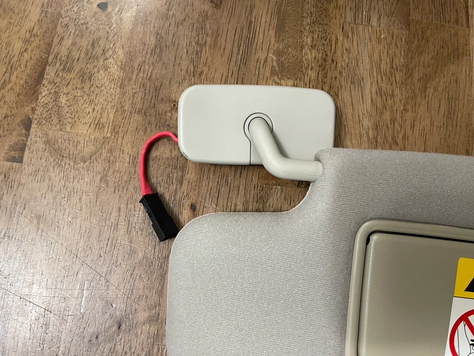 2000-2006 Volvo S80 Sun Visor Gray DRIVERS SIDE LEFT OEM Replacement Foto 3 de 4