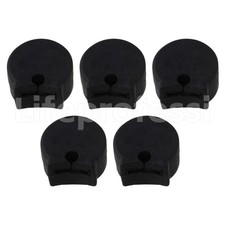 5PCS Rubber Clarinet Thumb Rest Cushion for most Clarinet Rubber Black