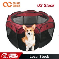 Oxford600d Portable Pet Playpen Foldable Kennel Puppy Tent Mideum for Dogs Cats