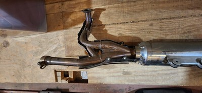 Hyosung Aquila GV650 Exhaust System Headers Muffler Pipes Complete 2006