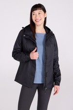 Mountain Warehouse Women's Torrent Jacket Lightweight Waterproof Ladies Coat