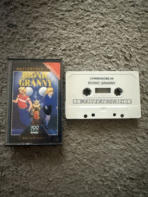 Bionic Granny Commodore 64 Spiel getestet siehe Bild