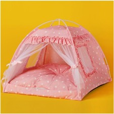 Cat Princess Bed Tent House - Kitty Cute Beds Indoor,Small Dog House Indoor/O...