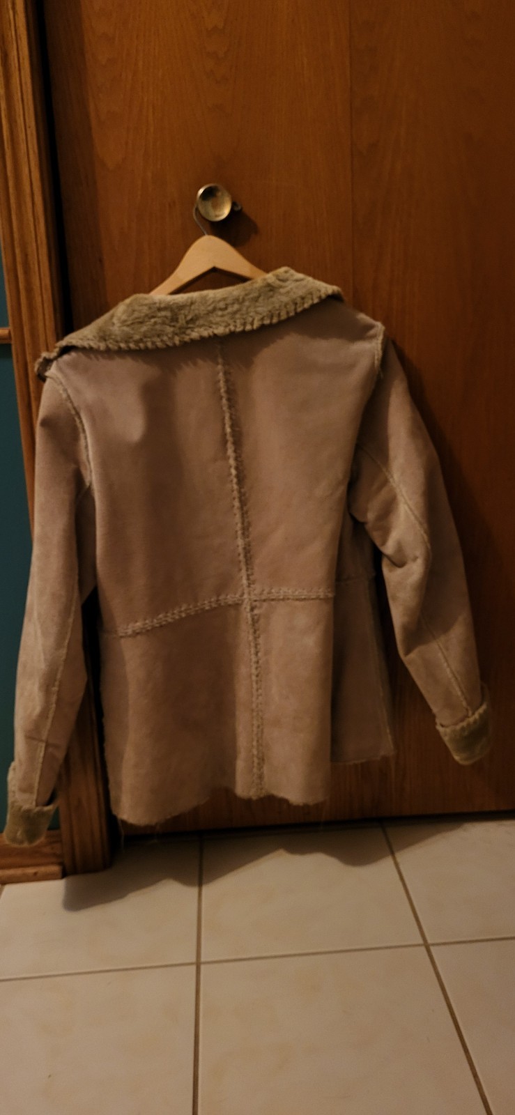 Suede shell fully lined women's size medium J. Pe… - image 3