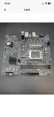 MSI PRO H610M-G DDR4 LGA 1700 Motherboard  tested work 100 % 