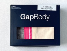 NWT 3-Pack GapBody by Gap Women's M Bikini Underwear GPW002743