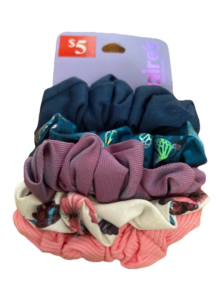 Carter’s Hair Clips & Claire’s Scrunchie Ties-Only Colored Butterflies Preowned - Image 4 of 4