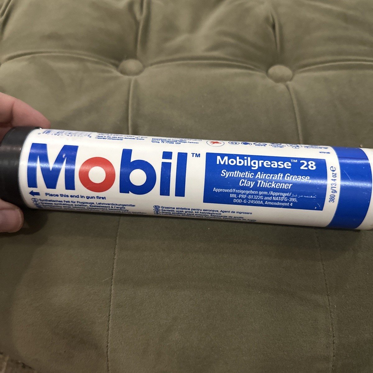 Mobil - Mobilgrease 28 Aircraft Grease 13.7oz MIL-PRF-81322 | eBay