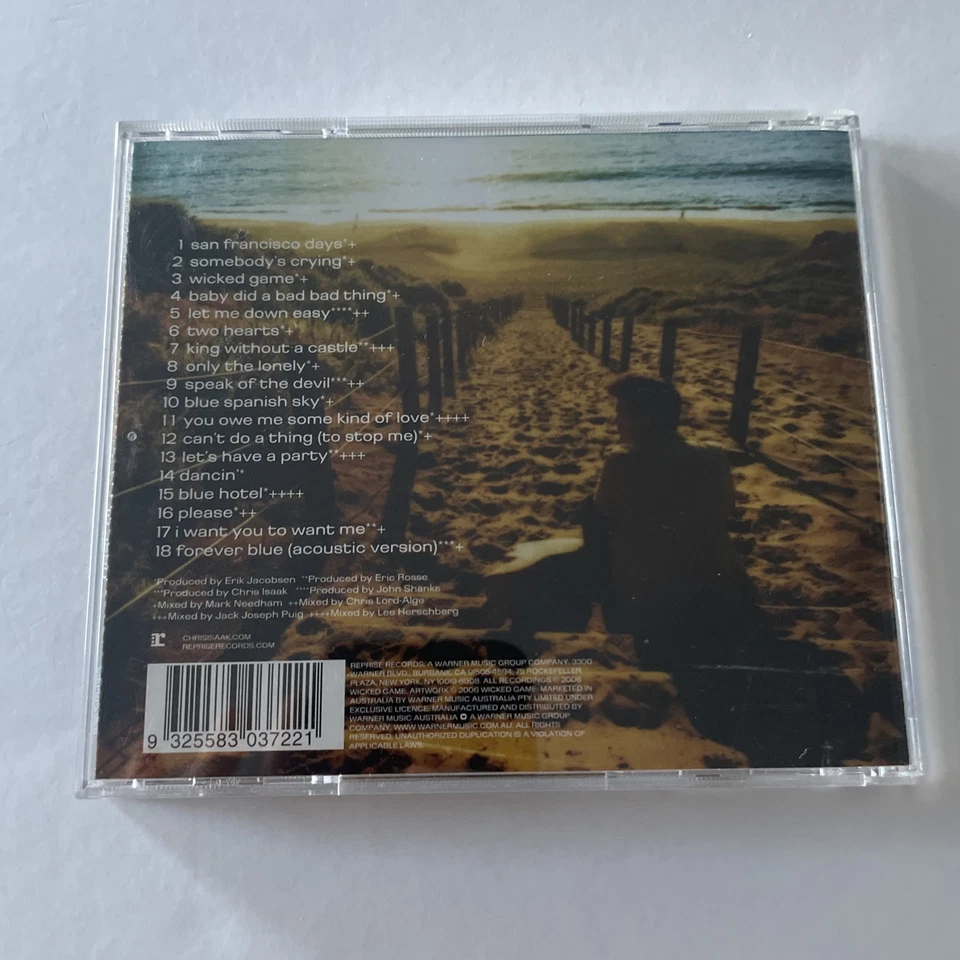 Chris Isaak Best Of CD [Ft: Wicked Game, San Francisco Days, Dancin'] Foto 2 de 2
