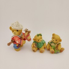 3 Cherished Teddies 113508 Alexander 476943 Paws For Luck