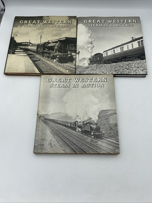 #ad Great Western Steam in Action Cornwall amp; More Books Bundle X 3 HBs Brian Butt GBP 13.97