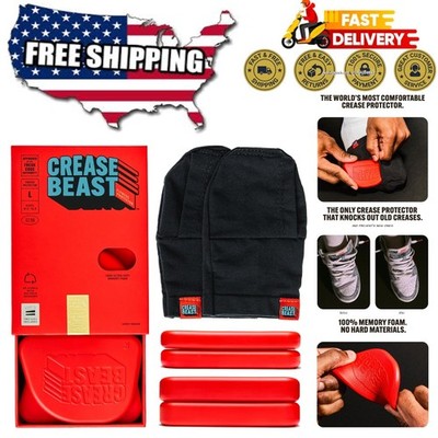 Versatile Memory Foam Crease Protector Kit - Ideal for Sneakers & Dress Shoes