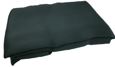 Sun Zero Evan Blackout Grommet Top Curtain Window Panel 40'' W X 84'' L Black
