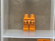 LEGO Parts - Orange Hips Legs Black Pockets Outline - No 970c00pb1512 - QTY 1