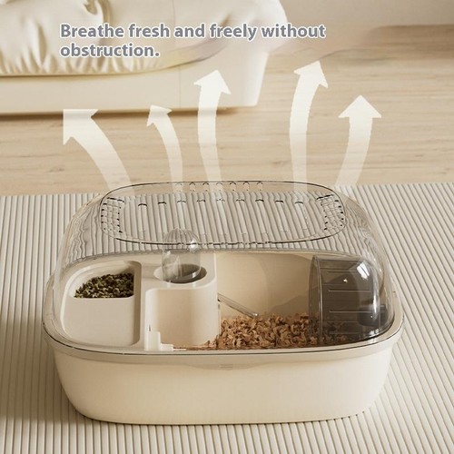 Luxury Large Capacity Hamster Cage Villa 2-Layer Platform Cage Pet ... - Luxury Hamster Cage Uk