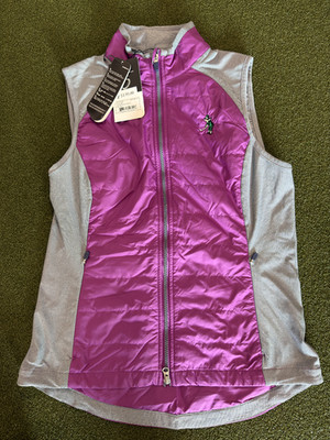 WOMEN'S NWT ZERO RESTRICTION GOLF VEST / LARGE