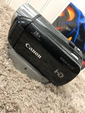 Canon VIXIA HF R20 Flash Mem Camcorder HD Video 28x Zoom,Black, Batt&Chgr,Tested